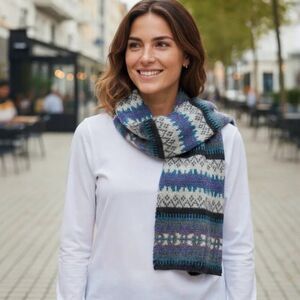 Green Grove Weavers 100% Wool Scarf | Made in Scotland